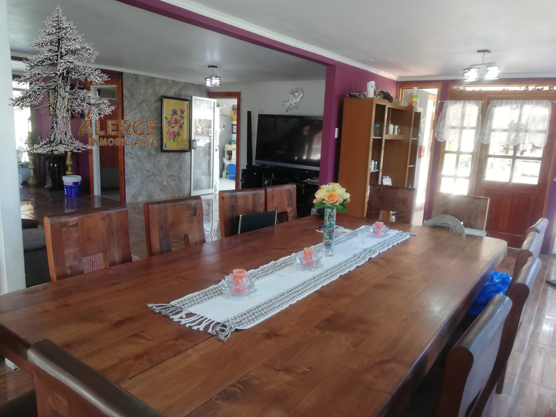 Casa + Cabañas con Piscina en el Abra, Requínoa – El refugio de Mario — imagen 1 en Requínoa | Alerce Inmobiliaria